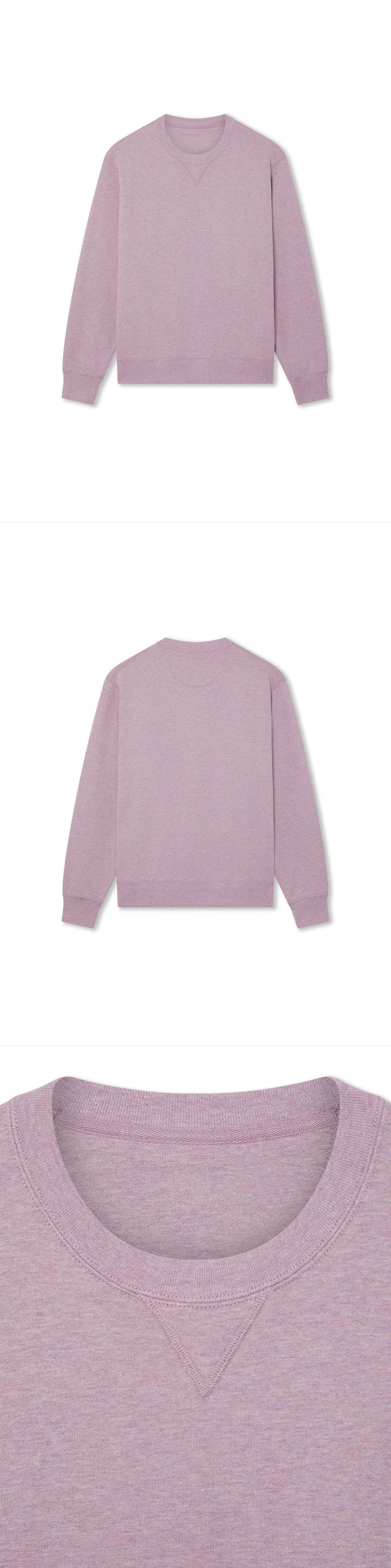 PURPLE_SWEATSHIRT - Hanging - 3 x Shots - Front + Back + Detail A
