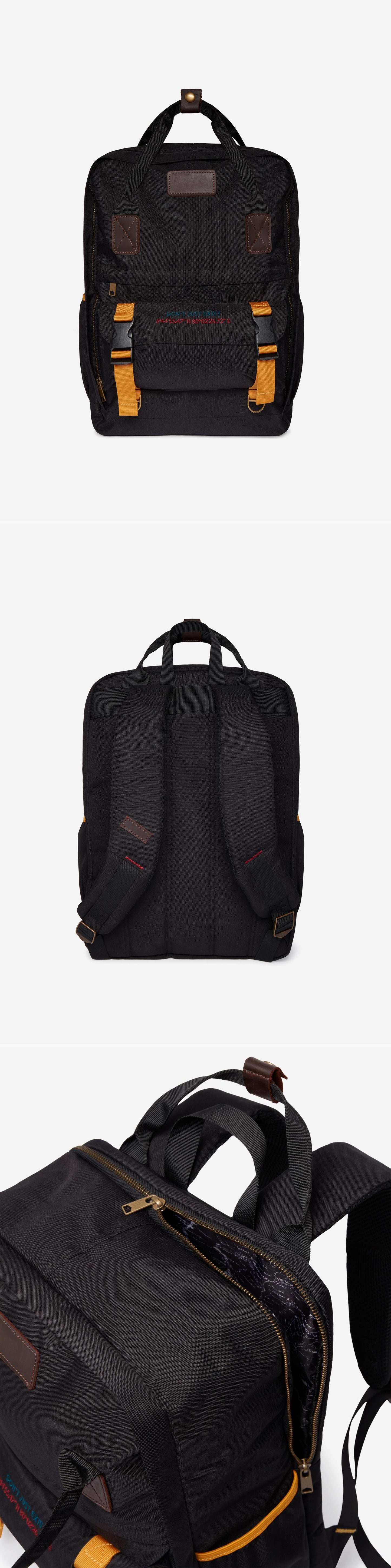 BLACK_BACKPACK - Acc - 3 x Shots - Front + Back + Detail