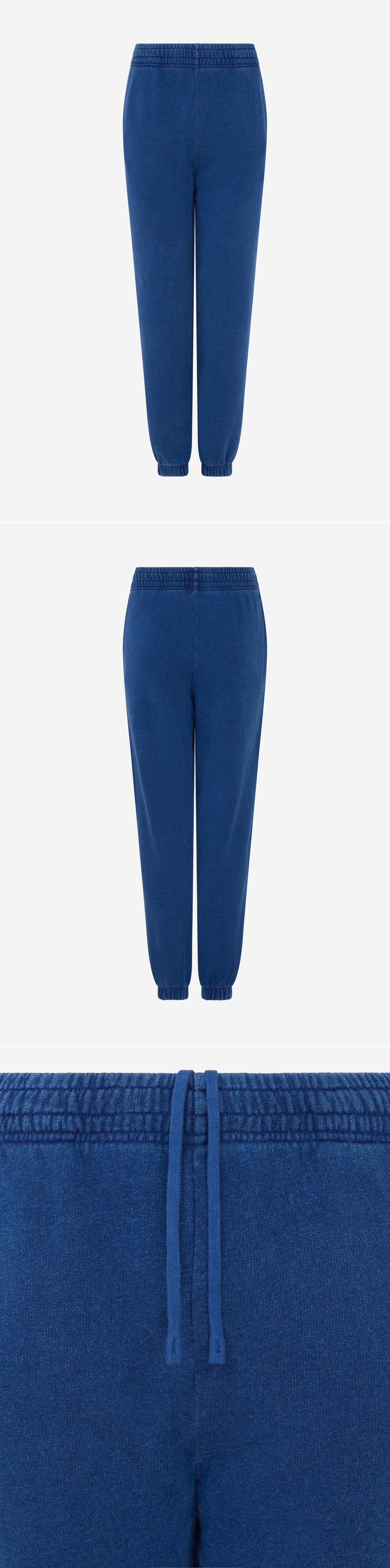 BLUE_JOGGERS - Mannequin - 3 x Shots - Front + Back + Detail A