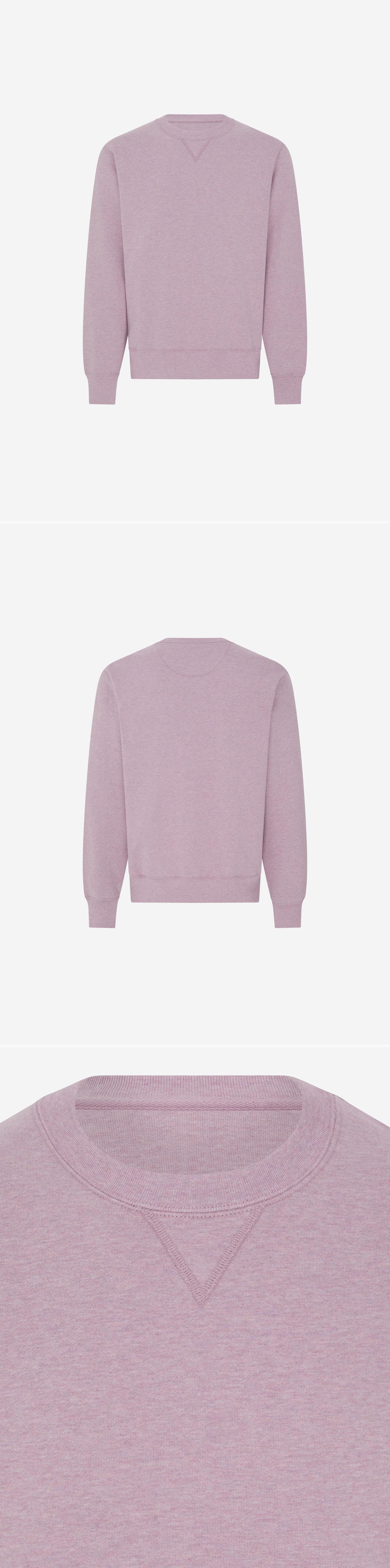 PURPLE_SWEATSHIRT - Mannequin - 3 x Shots - Front + Back + Detail A