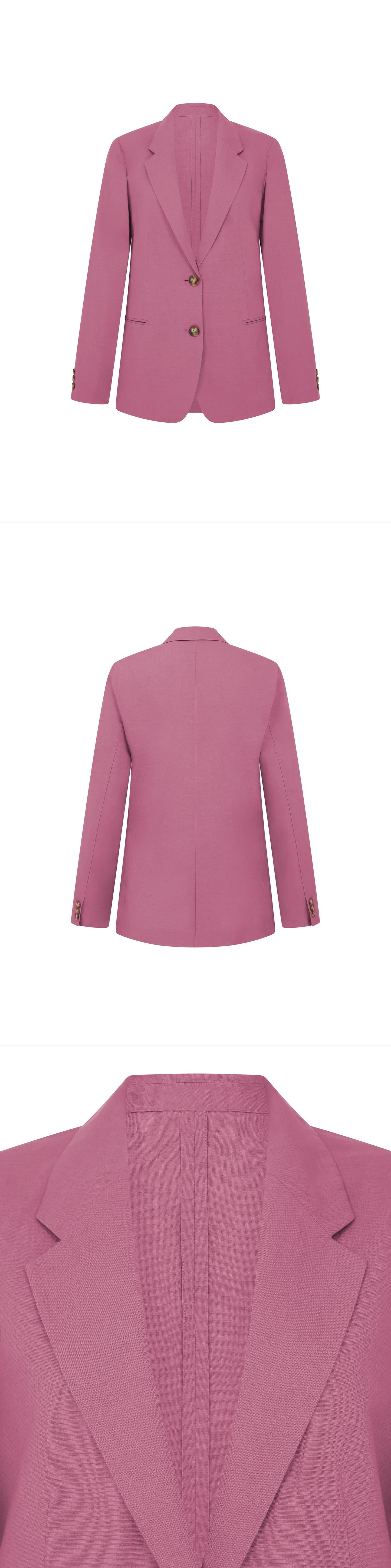 PINK_BLAZER - Mannequin - 3 x Shots - Front + Back + Detail A