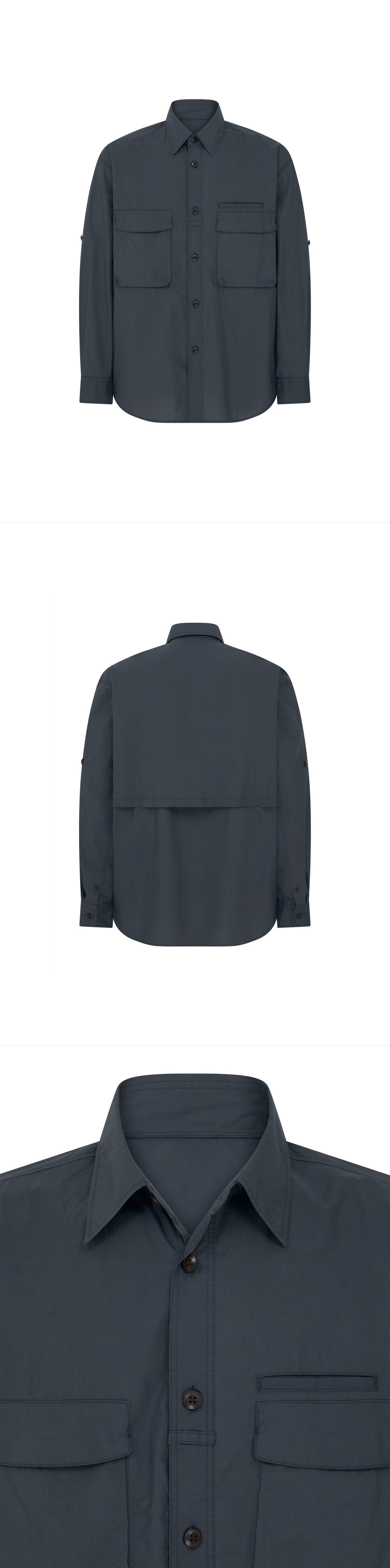 POCKET_SHIRT - Mannequin - 3 x Shots - Front + Back + Detail A
