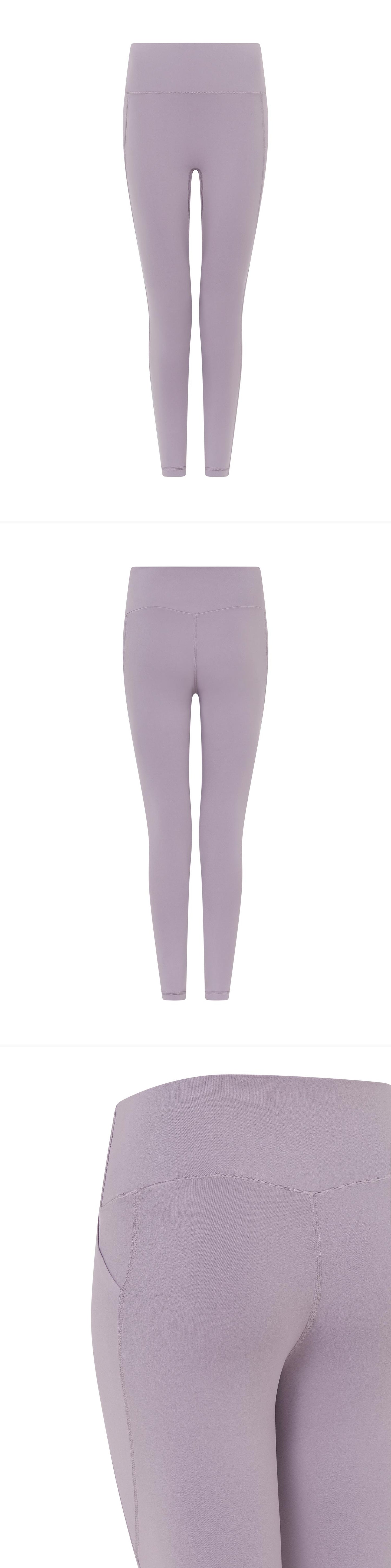 LILAC_LEGGINGS - Mannequin - 3 x Shots - Front + Back + Detail B