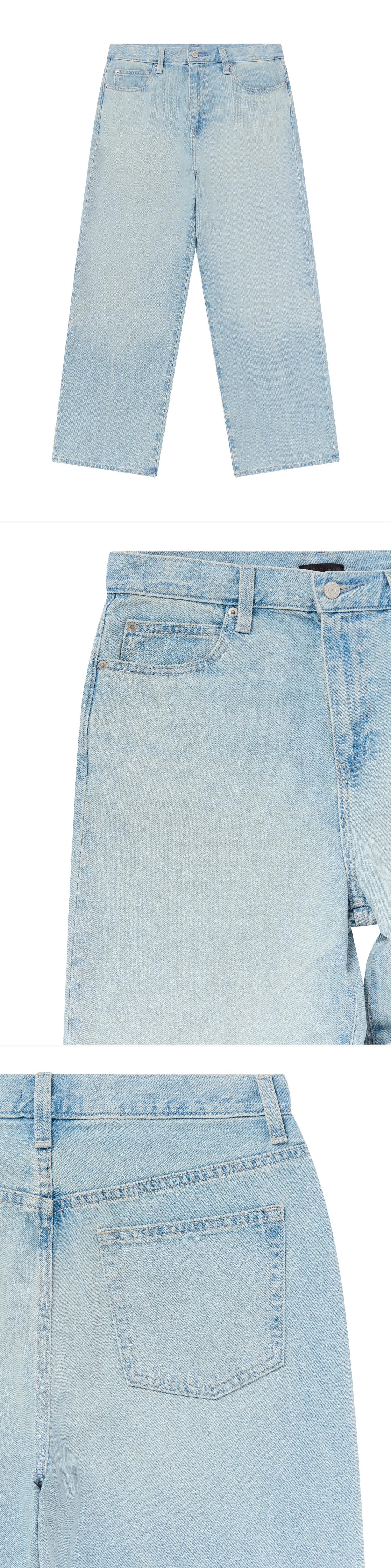 DENIM_JEANS - Flat Lay - 3 x Shots - Front + Detail A + Detail B