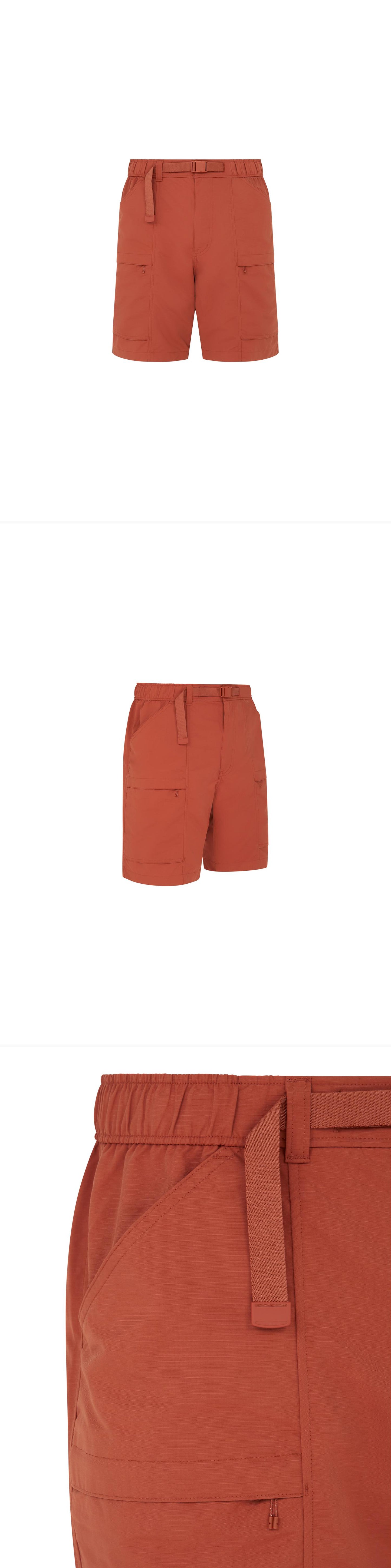 ORANGE_SHORT - Mannequin - 3 x Shots - Front + Angle + Detail A