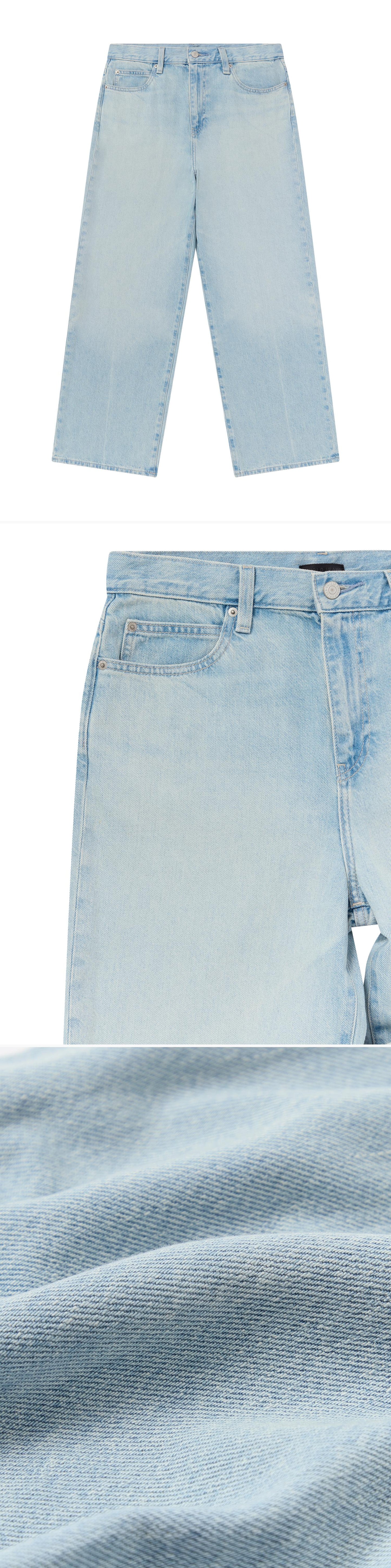 DENIM_JEANS - Flat Lay - 3 x Shots - Front + Detail A + Detail C