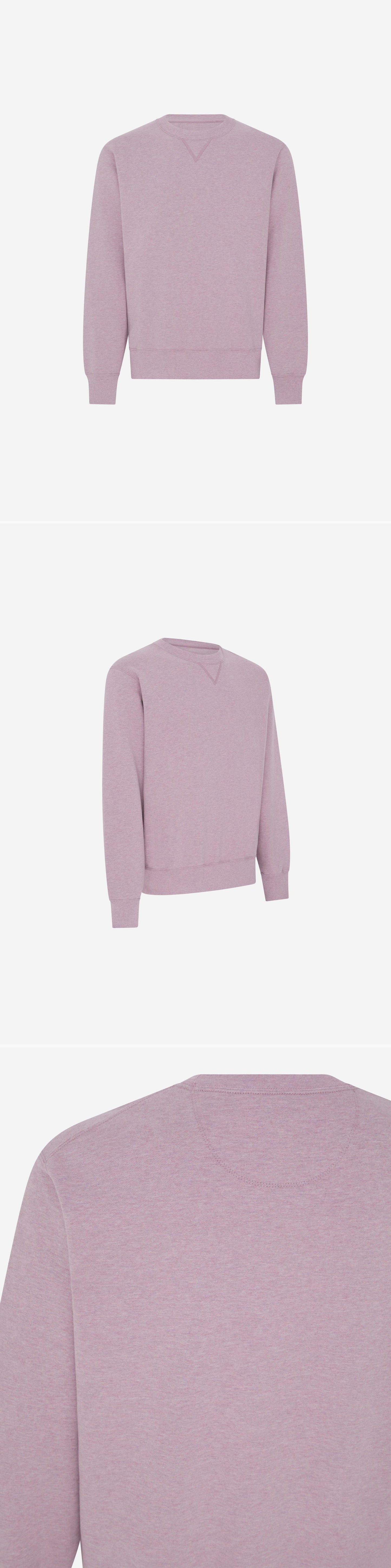 PURPLE_SWEATSHIRT - Mannequin - 3 x Shots - Front + Angle + Detail B