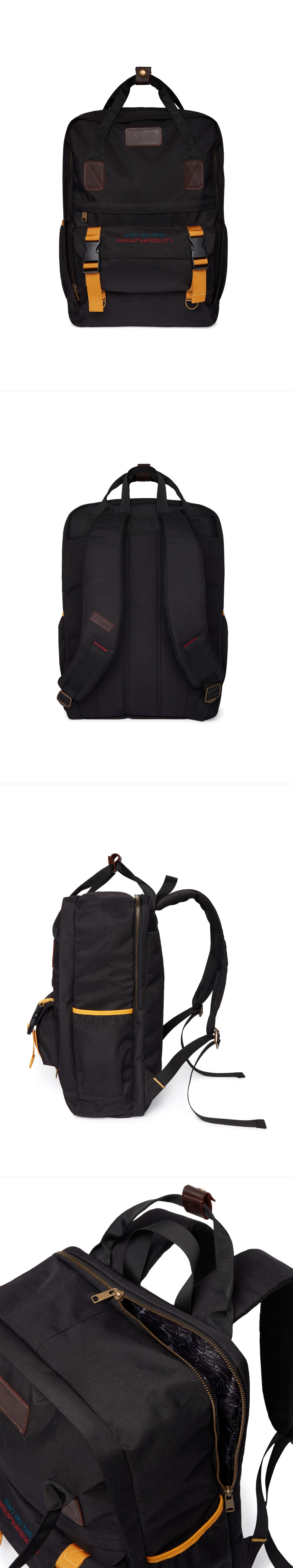 BLACK_BACKPACK - Acc - 4 x Shots - Front + Back + Side + Detail