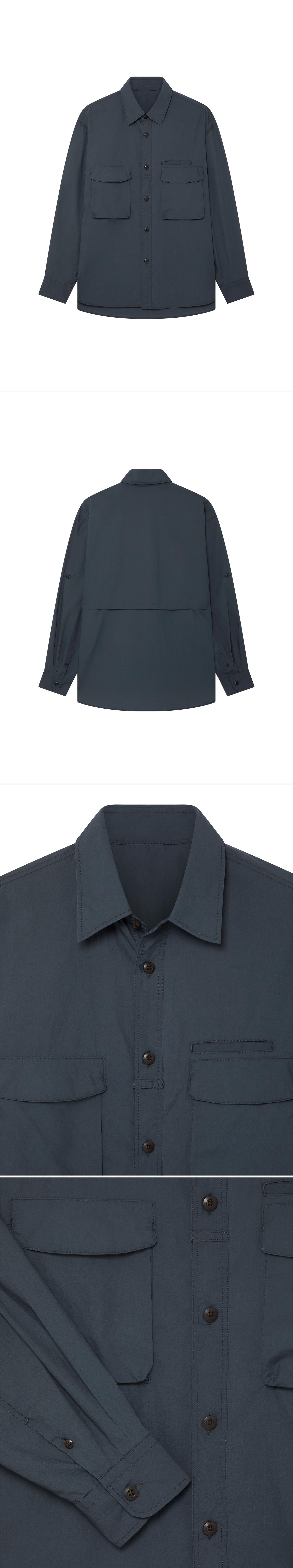 POCKET_SHIRT - Hanging - 4 x Shots - Front + Back + Detail A + Detail B