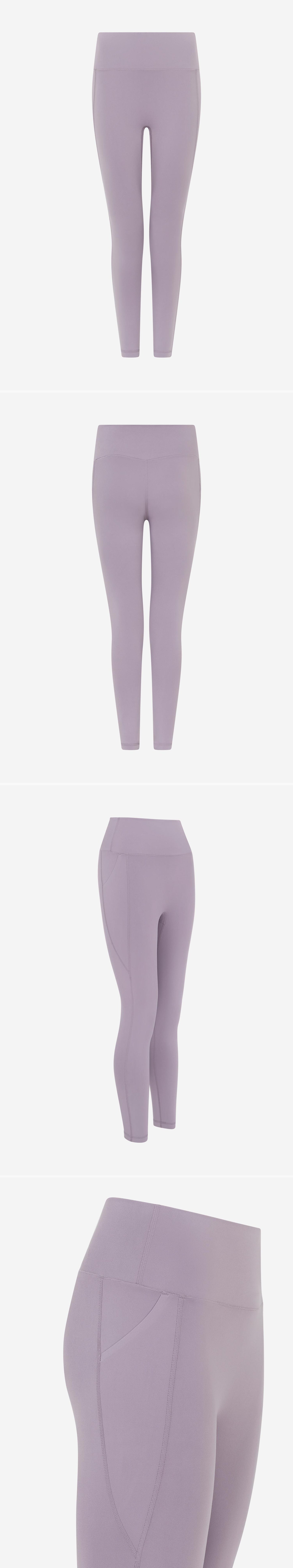 LILAC_LEGGINGS - Mannequin - 4 x Shots - Front + Back + Angle + Detail A