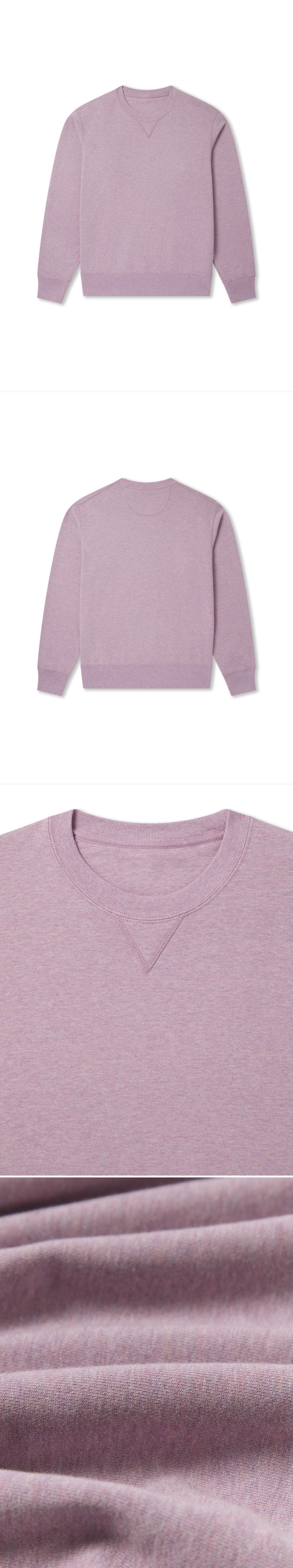 PURPLE_SWEATSHIRT - Flat Lay - 4 x Shots - Front + Back + Detail A + Detail C