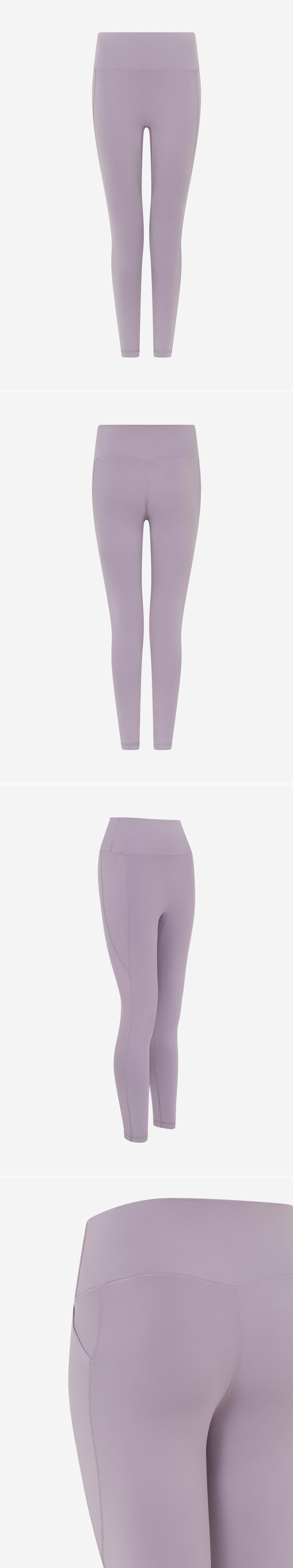LILAC_LEGGINGS - Mannequin - 4 x Shots - Front + Back + Angle + Detail B