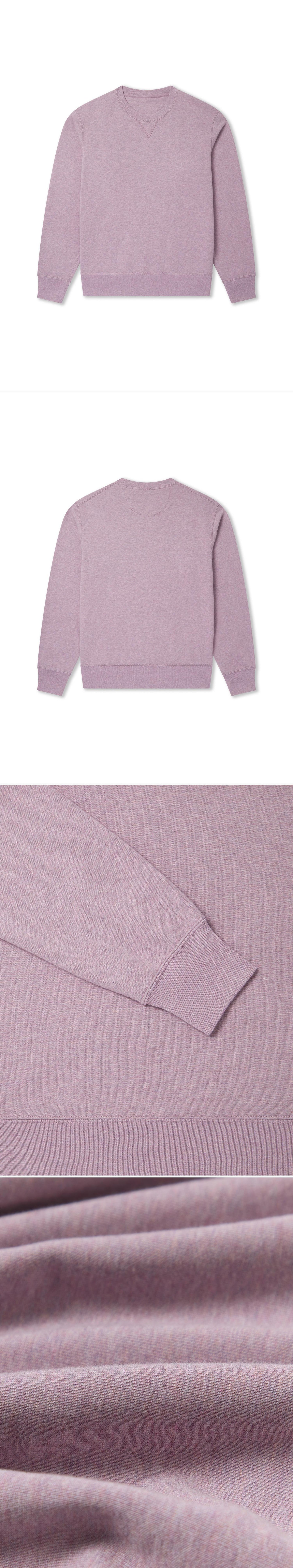 PURPLE_SWEATSHIRT - Flat Lay - 4 x Shots - Front + Back + Detail B + Detail C