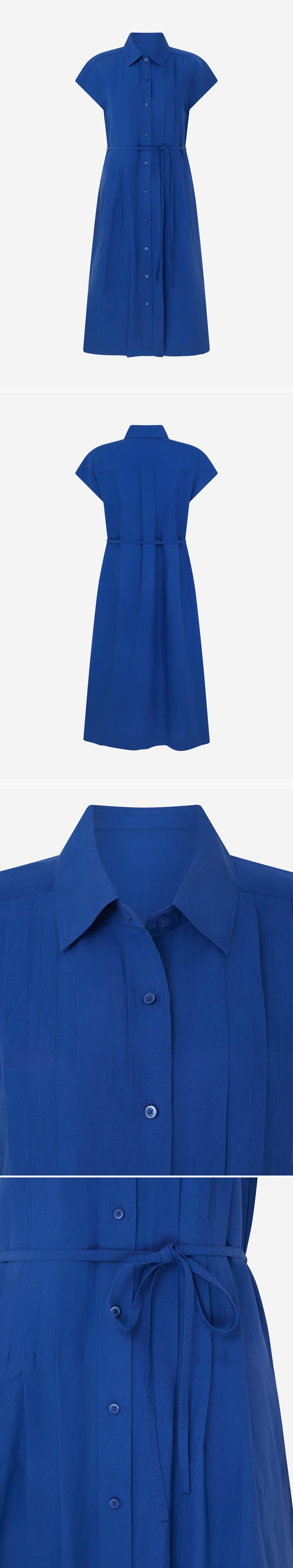 BLUE_DRESS - Mannequin - 4 x Shots - Front + Back + Detail A + Detail B