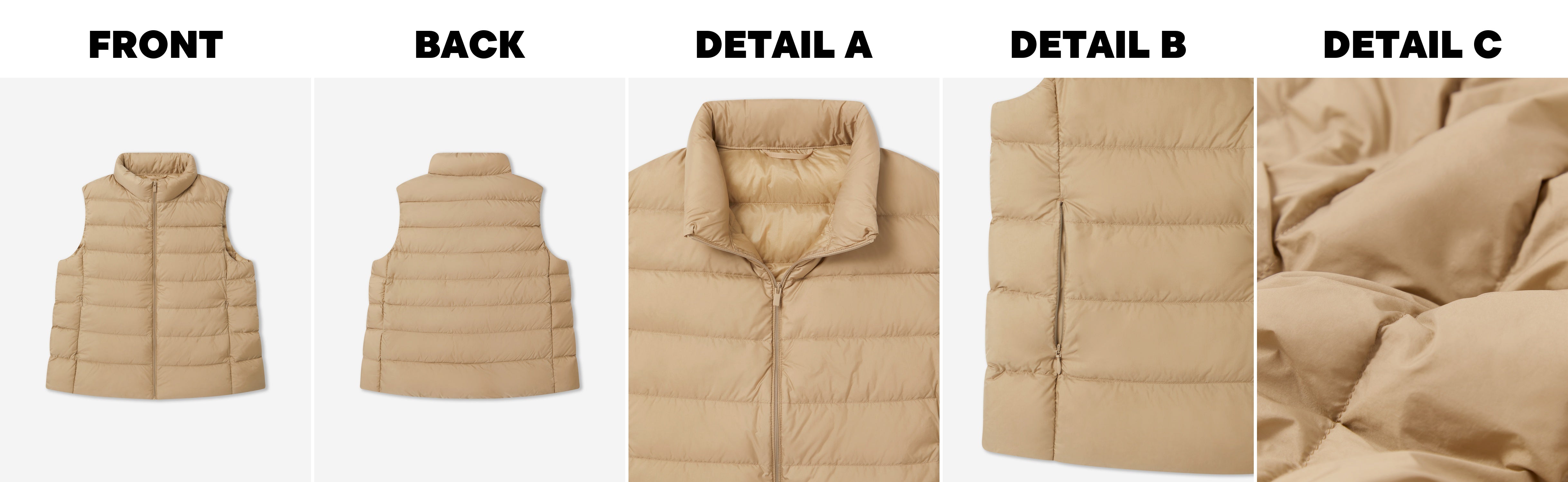 GILLET - Flat Lay - Extra Image