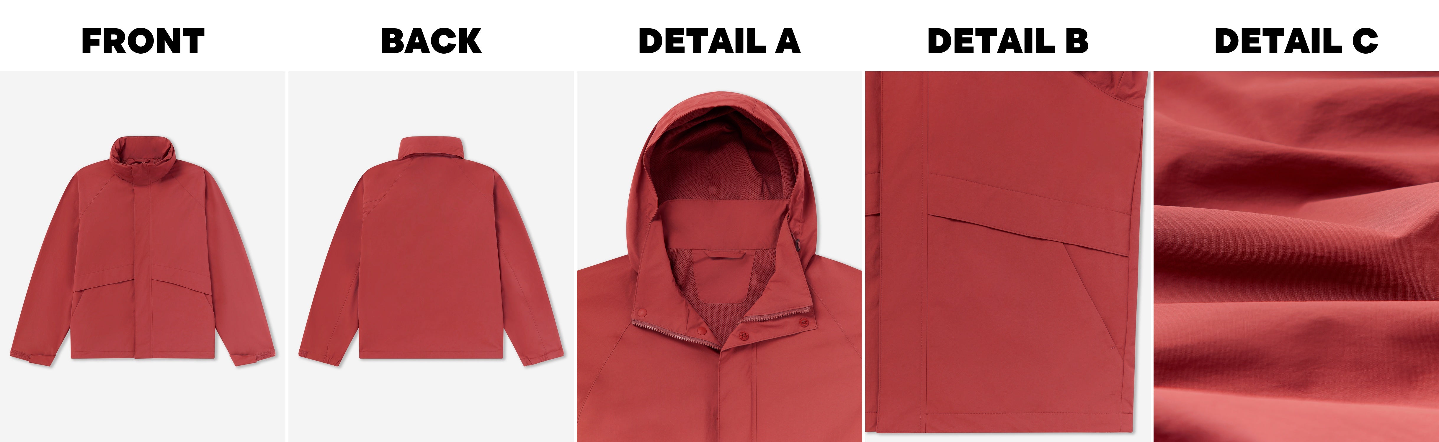 HIGH NECK JACKET - Flat Lay - Extra Image